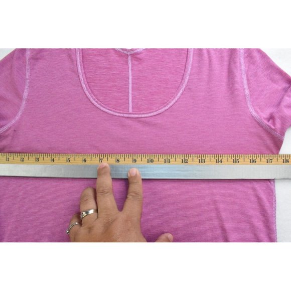 Lululemon Yogini 5 Year Women's Top Size 6 Pink Long Sleeve Tee - Picture 10 of 12